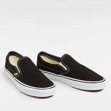 Load image into Gallery viewer, A CLASSIC SLIP-ON | BLACK VANS