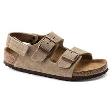 Load image into Gallery viewer, MILANO HL KIDS SUEDE LEATHER | TAUPE BIRKENSTOCK