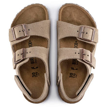 Load image into Gallery viewer, MILANO HL KIDS SUEDE LEATHER | TAUPE BIRKENSTOCK
