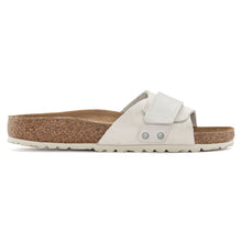 Load image into Gallery viewer, OITA SUEDE LEATHER | ANTIQUE WHITE BIRKENSTOCK