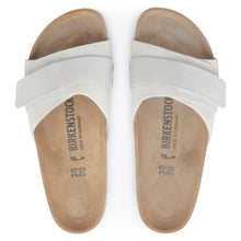 Load image into Gallery viewer, OITA SUEDE LEATHER | ANTIQUE WHITE BIRKENSTOCK