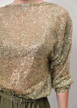 Load image into Gallery viewer, CRAZYABOUT SEQUINS CARDIGAN | SUNLIT GRASS DANTE6
