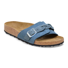 Load image into Gallery viewer, PULA OITA BRAIDED SUEDE LEATHER | ELEMENTARY BLUE BIRKENSTOCK