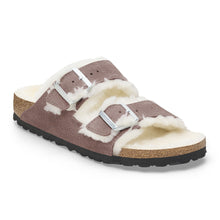Load image into Gallery viewer, ARIZONA SHEARLING SUEDE LEATHER | FADED PURPLE BIRKENSTOCK