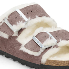 Load image into Gallery viewer, ARIZONA SHEARLING SUEDE LEATHER | FADED PURPLE BIRKENSTOCK