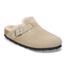 Load image into Gallery viewer, BOSTON SHEARLING SUEDE LEATHER | TAUPE BIRKENSTOCK