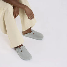 Load image into Gallery viewer, BOSTON SUEDE LEATHER | PURE SAGE  (NARROW) BIRKENSTOCK