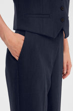 Load image into Gallery viewer, SLFRITA MW WIDE PANT | DARK SAPPHIRE SELECTED