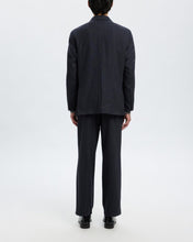 Load image into Gallery viewer, SLHRELAXED-ANDERSON WOOL BLEND BLAZER | DARK NAVY CHALK STRIPE SELECTED MEN