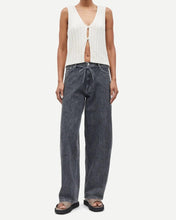 Load image into Gallery viewer, SAHARPER JEANS BELT | GREY CLOUD SAMSOE SAMSOE