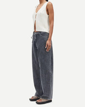 Load image into Gallery viewer, SAHARPER JEANS BELT | GREY CLOUD SAMSOE SAMSOE