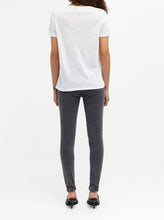 Load image into Gallery viewer, OBJTESSI SLUB S/S V-NECK NOOS | WHITE OBJECT