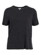 Load image into Gallery viewer, OBJANNIE RIB S/S TOP NOOS | BLACK OBJECT