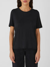Load image into Gallery viewer, OBJANNIE RIB S/S TOP NOOS | BLACK OBJECT