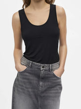Load image into Gallery viewer, OBJLEENA S/L TANK TOP NOOS | BLACK OBJECT