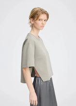 Load image into Gallery viewer, RACH LACE TEE | GREY MUNTHE