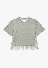 Load image into Gallery viewer, RACH LACE TEE | GREY MUNTHE
