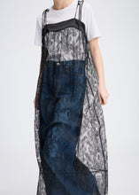 Load image into Gallery viewer, ROCCO LACE DRESS | BLACK MUNTHE