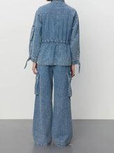Load image into Gallery viewer, 2ND EDITION VIREA TT STRUCTURE DENIM  | MID BLUE 2NDDAY