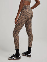 Load image into Gallery viewer, FORM HIGH LEGGING 25 | COCOA ETCHED ANIMAL