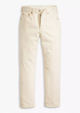 Load image into Gallery viewer, 501 CROP BOOPER NO DAMAGE | ECRU LEVI'S