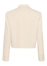 Load image into Gallery viewer, SEAVER LS SHORT BLAZER |  EGRET MELANGE GESTUZ