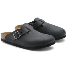 Load image into Gallery viewer, BOSTON OILED LEATHER | BLACK BIRKENSTOCK