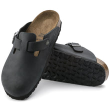 Load image into Gallery viewer, BOSTON OILED LEATHER | BLACK BIRKENSTOCK