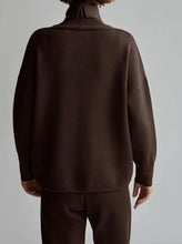 Load image into Gallery viewer, CAVENDISH ROLLNECK KNIT | COFFEE BEAN