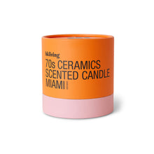 Load image into Gallery viewer, 70'S CERAMIC SCENTED CANDLE | MIAMI HK LIVING