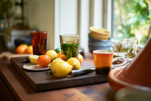 Load image into Gallery viewer, 70'S GLASSWARE TEA GLASSES | MUD BROWN (SET OF 4) HK LIVING