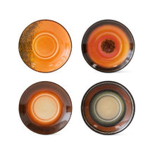 Load image into Gallery viewer, 70'S CERAMICS SAUCERS | ROASTS (SET OF 4) HK LIVING