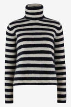 Load image into Gallery viewer, RILLO SWEATER | STRIPE THIN LINE. 100% racoon hair by Six Ames 