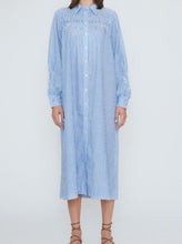 Load image into Gallery viewer, JINNY STRIPE DRESS | BLUE STRIPE SIX AMES