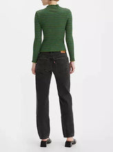 Load image into Gallery viewer, MIDDY STRAIGHT JEANS | NO SERVICE - BLACK LEVI'S