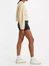 Load image into Gallery viewer, 80'S MOM SHORTS | BLACK STONEWASH - BLACK LEVI'S