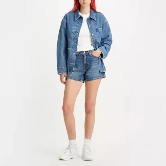 80'S MOM SHORTS | YOU SURE CAN - MEDIUM WASH LEVI'S
