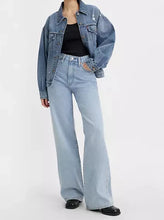 Load image into Gallery viewer, RIBCAGE WIDE LEG JEANS | FAR AND WIDE - BLUE LEVI'S