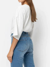 Load image into Gallery viewer, GWEN STRAIGHT DENIM PANTS L32 | MID-BLUE by AME
