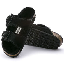 Load image into Gallery viewer, ARIZONA SHEARLING | BLACK BIRKENSTOCK