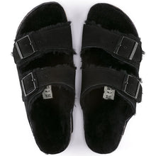 Load image into Gallery viewer, ARIZONA SHEARLING | BLACK BIRKENSTOCK