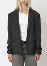 Load image into Gallery viewer, ANINA BLAZER | LICORICE WON HUNDRED