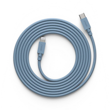 Load image into Gallery viewer, CABLE 1 USB-C TO LIGHTNING 2M | SHARK BLUE AVOLT