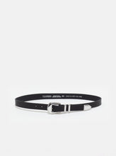 Load image into Gallery viewer, LEATHER BELT | BLACK BY CLOSED