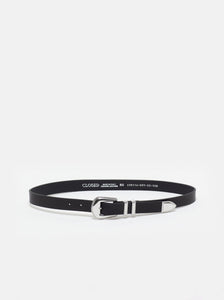 LEATHER BELT | BLACK BY CLOSED