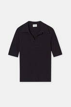 Load image into Gallery viewer, POLO HALF SLEEVES | BLACK CLOSED