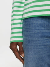 Load image into Gallery viewer, STRIPED LONGSLEEVE | GREEN KICK CLOSED