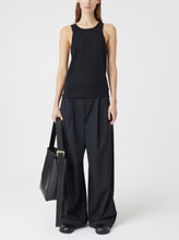 Load image into Gallery viewer, CLOSED TOP BLACK WOOL | BLACK