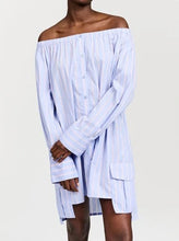 Load image into Gallery viewer, COURAGE DRESS | BLUE STRIPE CHPTR.S