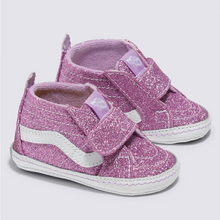 Load image into Gallery viewer, VANS SK8-HI CRIB | GLITTER LILAC